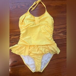 Splendid Kids Yellow One Piece Swimsuit